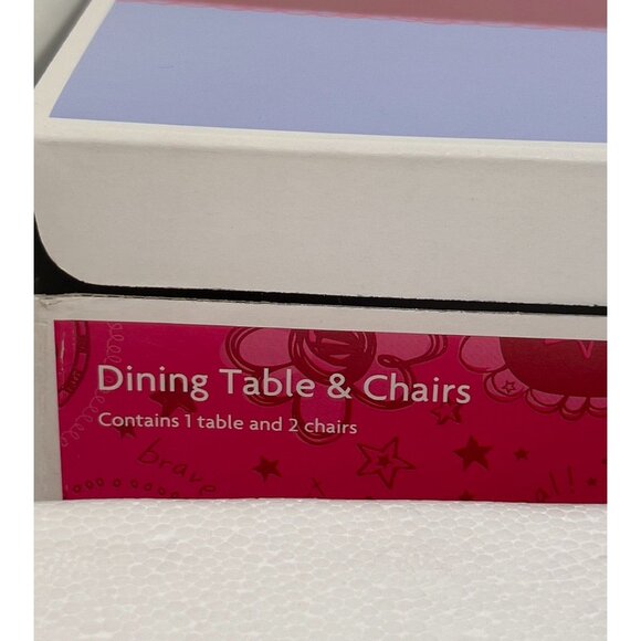 American Girl Doll Dining Table & Chairs Set For 18" Dolls MY AG New In Box NOS - Picture 2 of 7